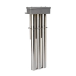 DERATED Triple Metal OTS 304 Stainless Heater, 1500W, Hot zone, 6 in., 11" overall length
