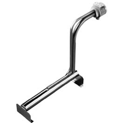 Derated L-SHAPED Metal, 304 Stainless Heater, 1000W, Horiz. length 17 in., 19" vert. length