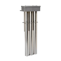 DERATED Triple Metal OTS Steel Heater, 15000W, Hot zone, 49 in., 59" overall length