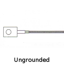Ungrounded Ring Thermocouple .20 inch ID Ring Size with Fiberglass Insulated Leadwires