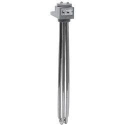 3HS 3 Element 316 Stainless Steel Heater, 3kW, 11"hot zone, 17"OAL