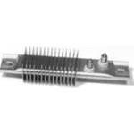 Finned Strip Heaters, 18", 310W,120V, 8 w/sq.in., 1.56#, mounting hole center 17"