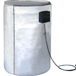 Full-Coverage Drum Heater for Poly 55 Gallon Drums, 770W 120 V