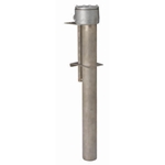 316 Stainless Steel Phosphate Heater, 3500W, 21in. Hot Zone, 29in. Overall
