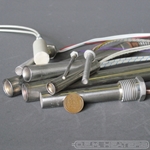Cartridge Heater: 1/2" diam. x 5.875" long, 800W 260V (3.1A, 84.5 Ω) - CLEARANCE